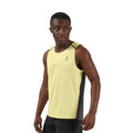 Crewneck Tank Top In Limelight|Black