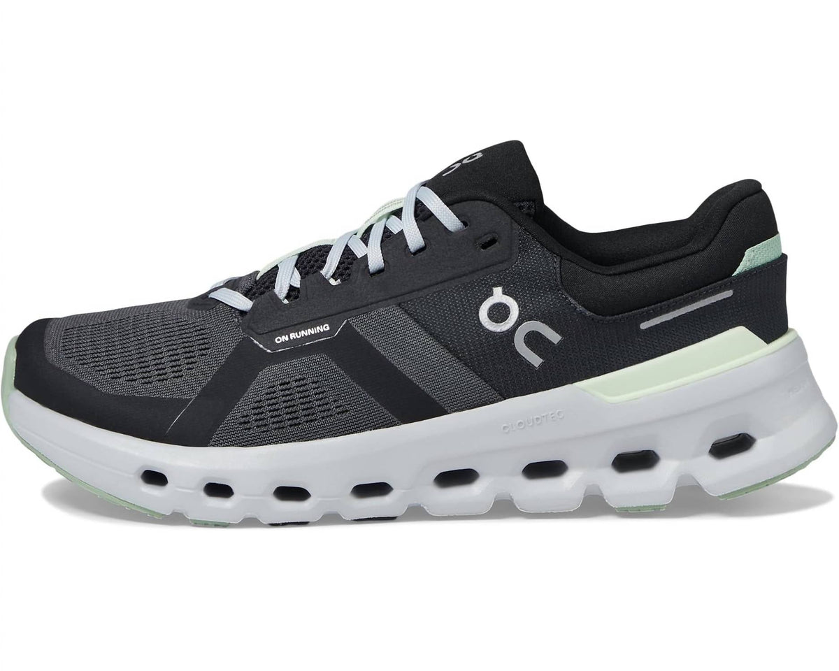 Women's Cloudrunner 2 Wide Running Shoes In Shadow/lima