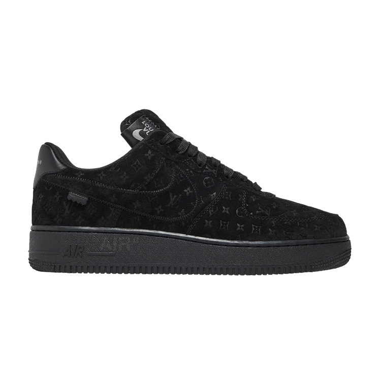 Louis Vuitton x Nike Air Force 1 Low 'Triple Black'