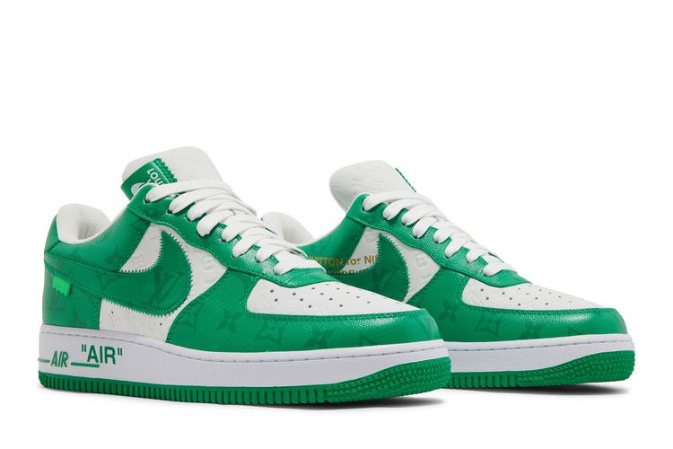 Louis Vuitton x Nike Air Force 1 Low 'White Gym Green'