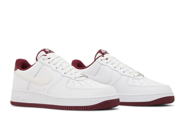 Nike Air Force 1 '07 'White Dark Beetroot'