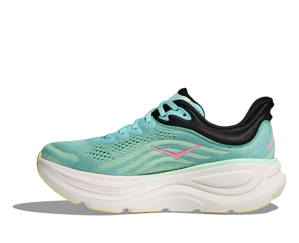 HOKA Women's Bondi 9 - BLUE SPARK / MINT FLUORITE