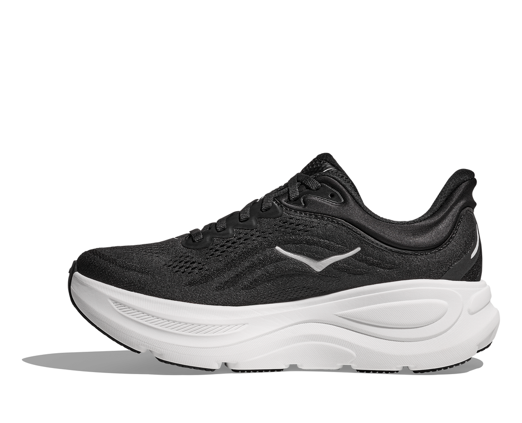 HOKA Women's Bondi 9 - BLACK / WHITE