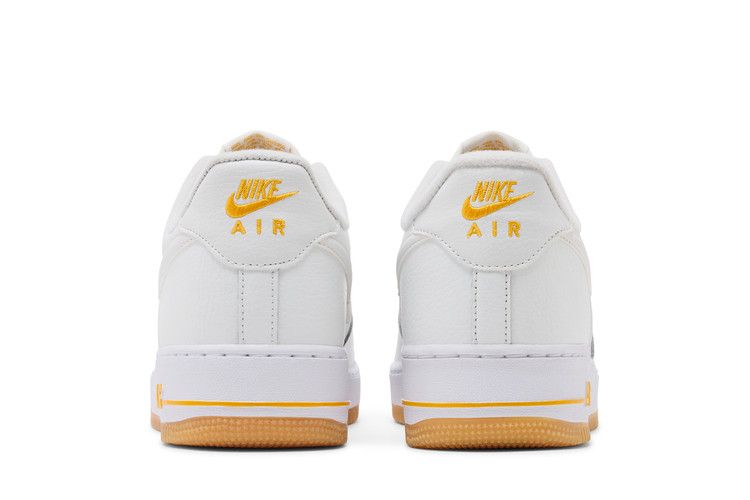 Nike Air Force 1 '07 'White University Gold Gum'