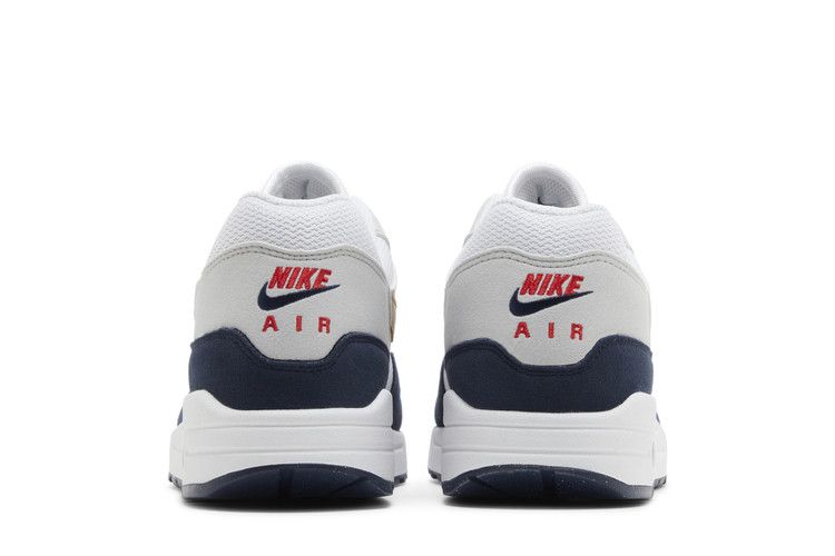 Nike Air Max 1 'Olympic' — Obsidian/White/Light Smoke Grey/Metallic Gold