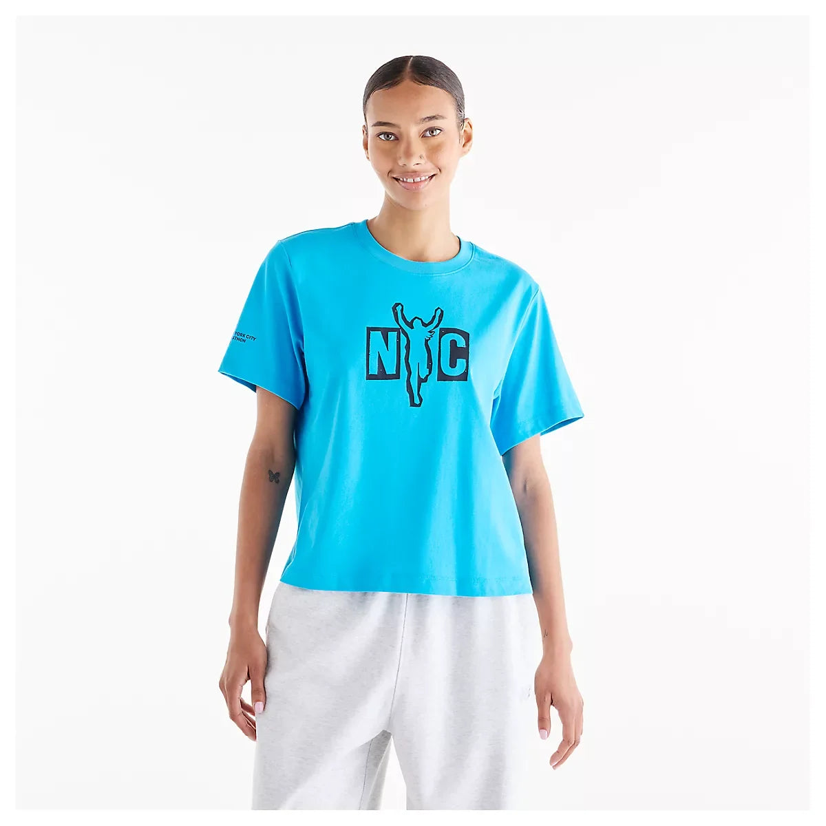 Women's NYC Marathon Graphic T Shirt