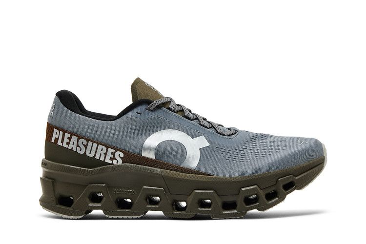 The Loop Running Supply x Pleasures x Cloudmonster 2 'Mist Olive'