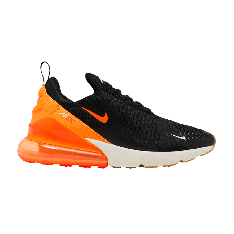 Nike Air Max 270 'Black Bright Crimson' — Black/Bright Crimson/Phantom/Total Orange