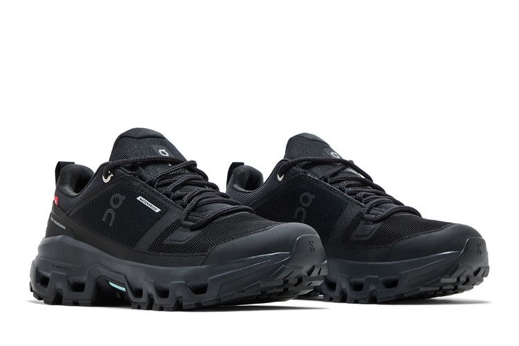ON Wmns Cloudrock Low Waterproof 'Triple Black'