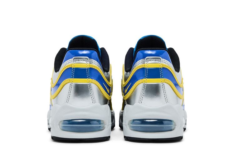 Nike Air Max Joga Bonito R9 'Metallic Silver Varsity Maize' — Metallic Silver/Varsity Maize/Varsity Royal/Black