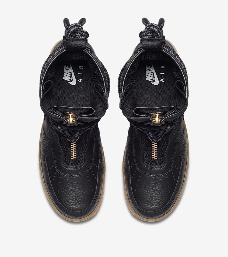 Nike Wmns SF Air Force 1 High 'Black Gum'