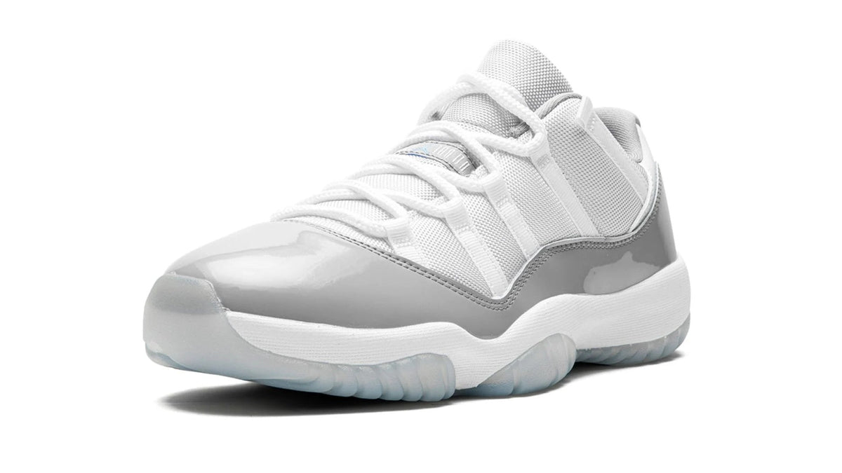 Air Jordan 11 Low White Cement | Classic Neutral Colorway with Patent Leather Mudguard