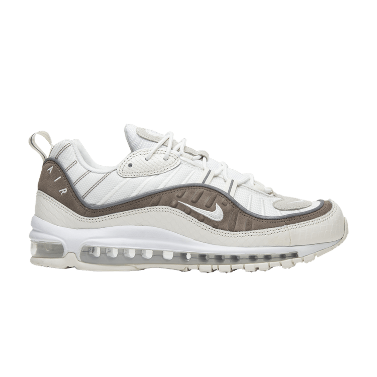 Nike Air Max 98 'Snakeskin' — Sail/Sail-White-Sepia Stone (AO9380 100)