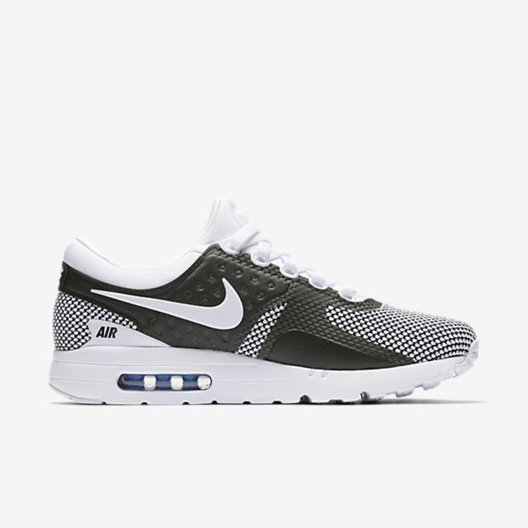 Nike Air Max Zero Essential 'Black White' — White/White-Obsidian-Soar