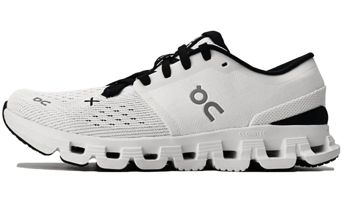 Women's Cloud X4 Shoes In Ivory/black