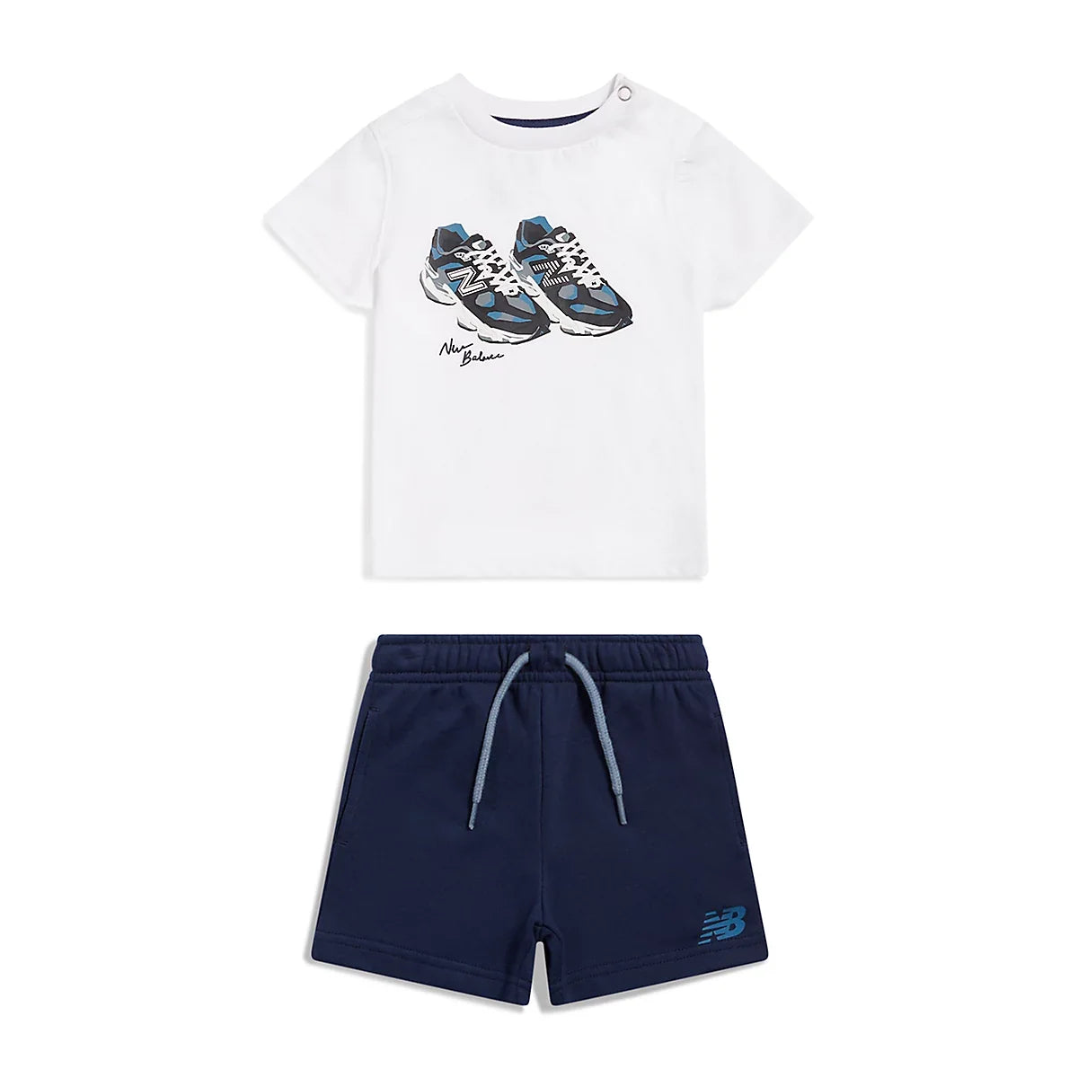 Kids' 9060 Graphic T-Shirt & Short Set