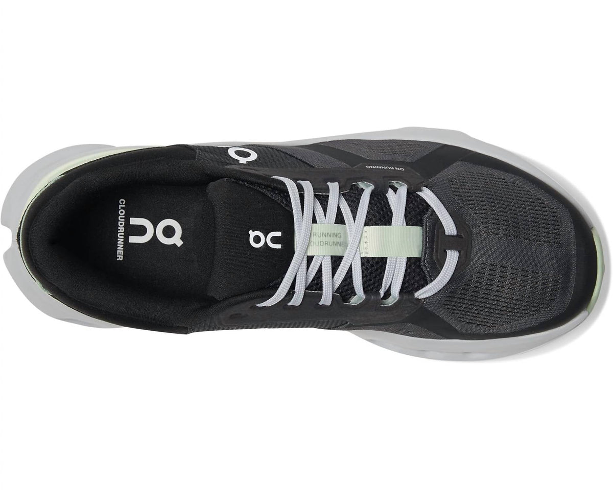 Women's Cloudrunner 2 Wide Running Shoes In Shadow/lima