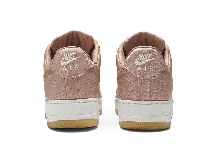 CLOT x Nike Air Force 1 Low Premium 'Rose Gold Silk'