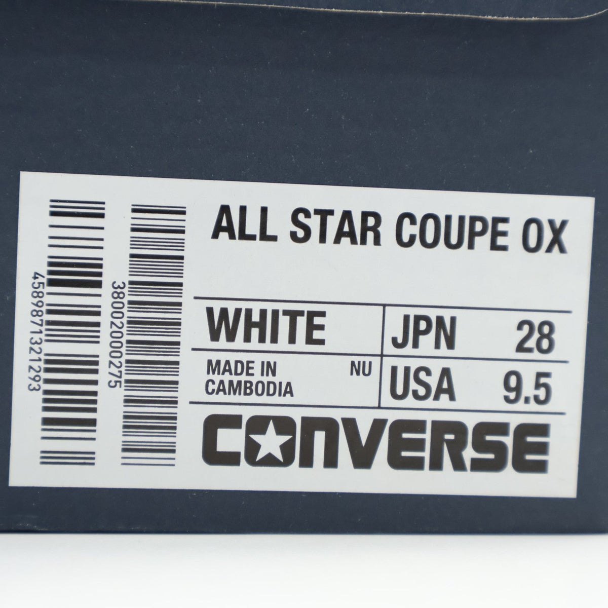 38002000 Converse All Star Coupe OX White (Men's)