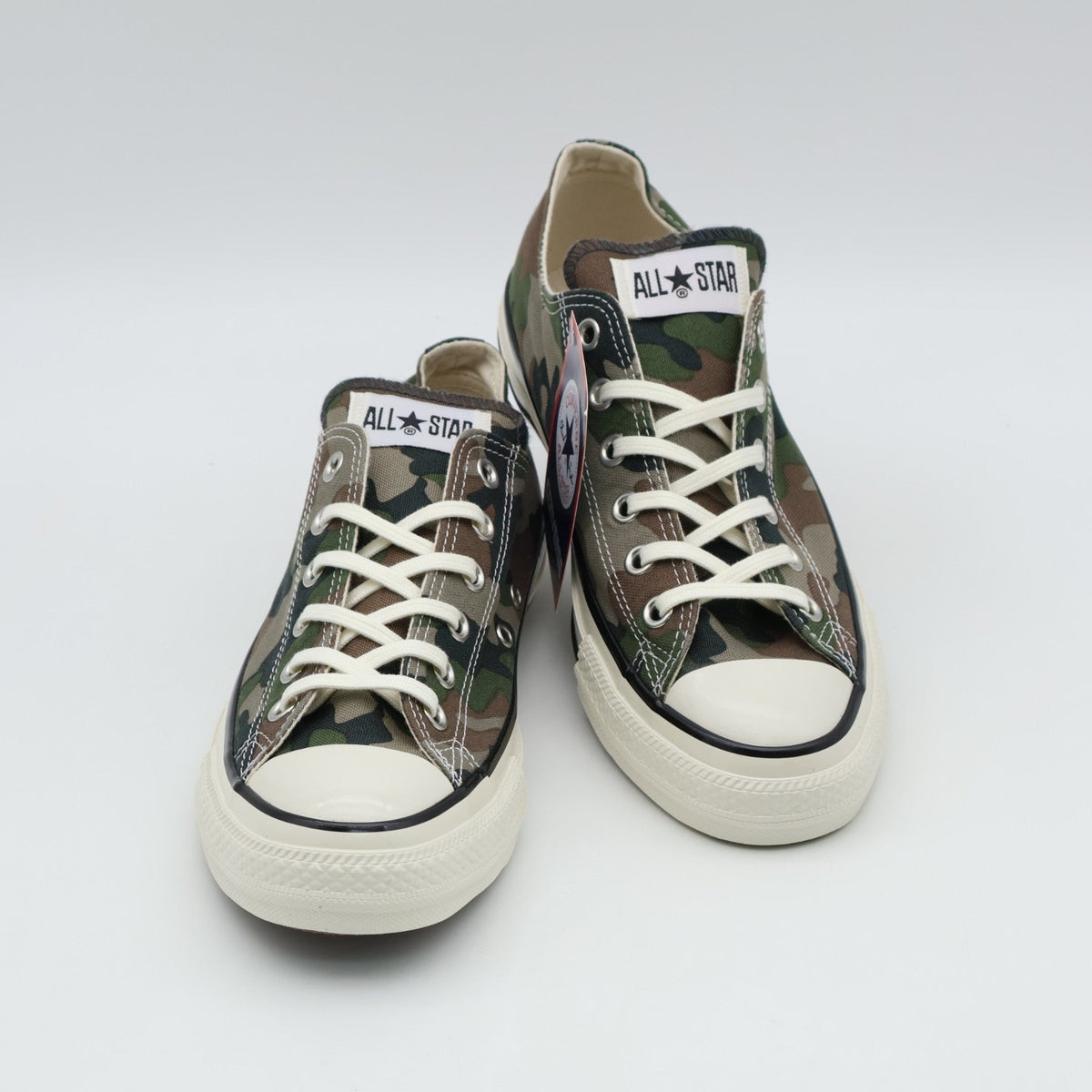 31318230 Converse All Star Aged Woodlandcamo OX Green Gray Brown (Men's)