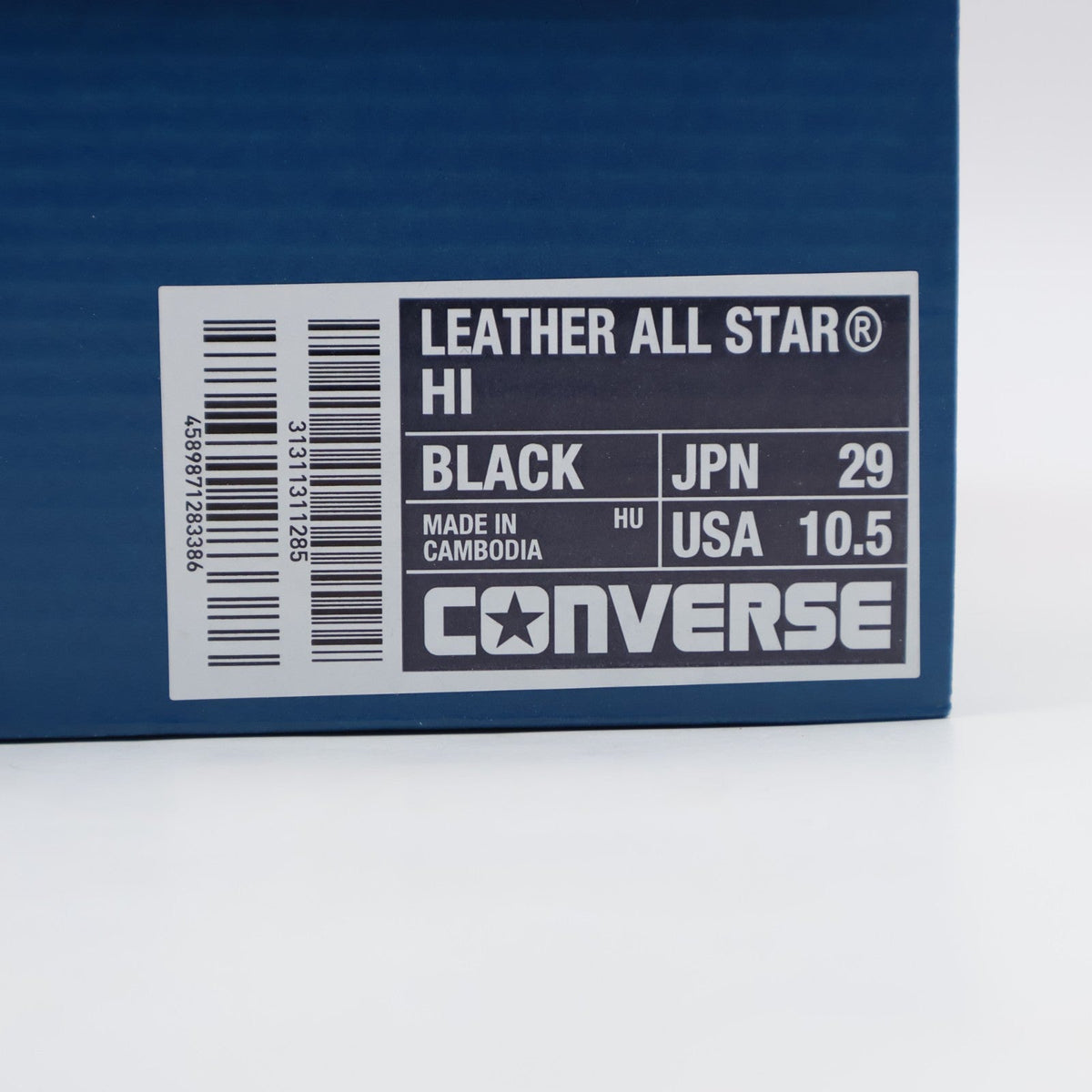 31311311 Converse Leather All Star Hi Black (Men's)