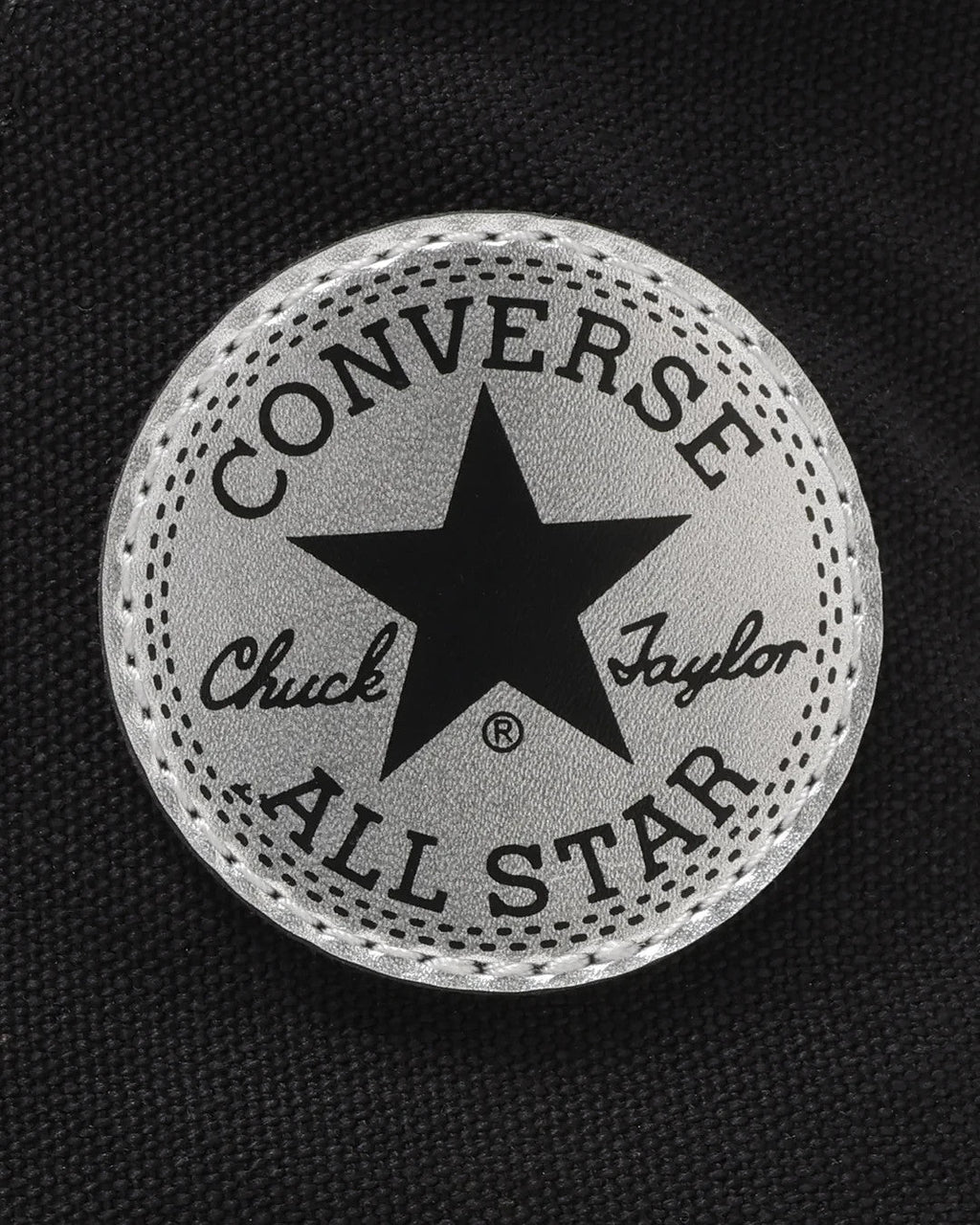 31318150 Converse All Star Silverpatch Hi Black Silver (Men's)