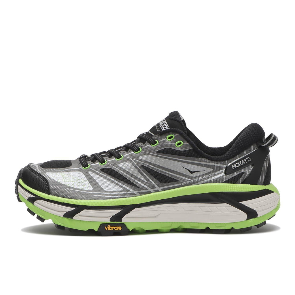 1126851-BCKLC Hoka Mafate Speed 2 Black Green (Men's)