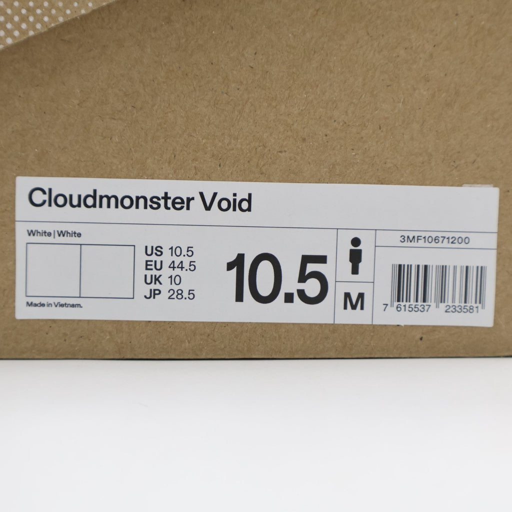 3MF10671200 On Cloudmonster Void White (Men's)