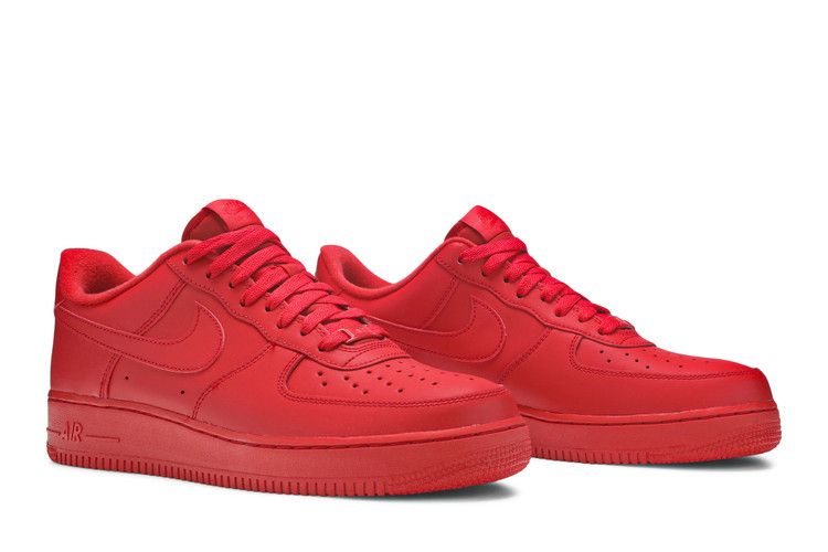 Nike Air Force 1 Low '07 LV8 1 'Triple Red'