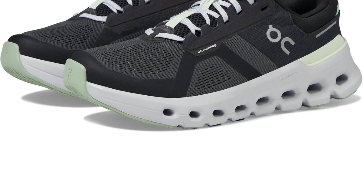 Women's Cloudrunner 2 Wide Running Shoes In Shadow/lima