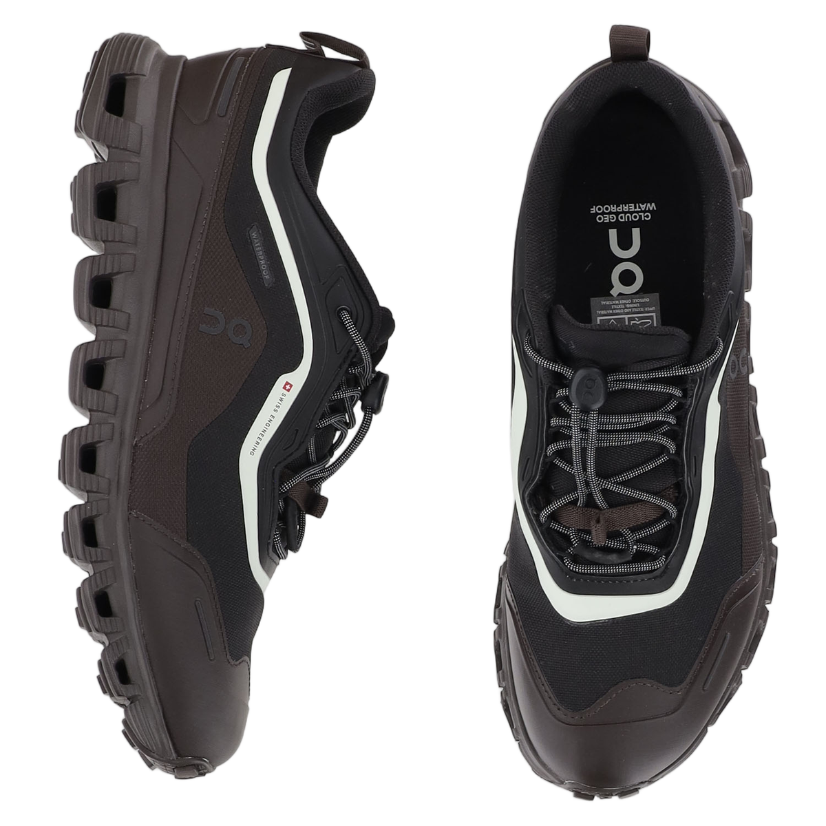 Black Cloud 6 Geo Wp Silk-Nylon Sneakers