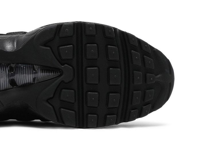 Nike Air Max 95 Essential 'Triple Black' — Black/Dark Grey/Black
