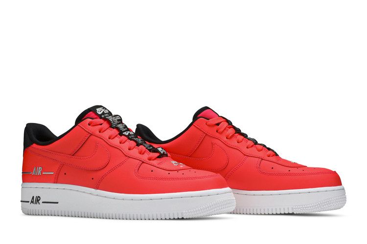 Nike Air Force 1 '07 LV8 'Double Air Pack - Laser Crimson'