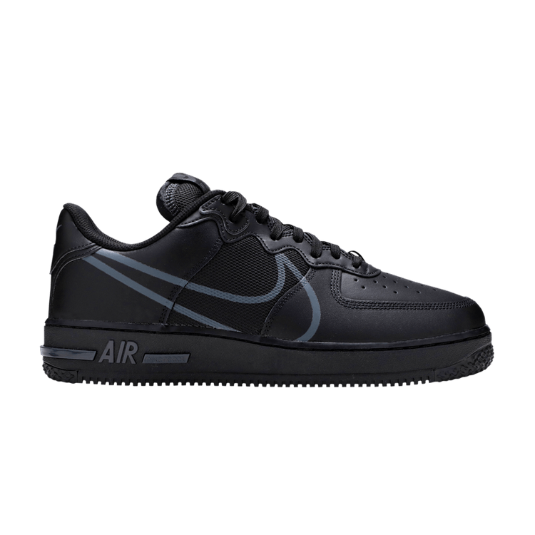 Nike Air Force 1 React 'Triple Black'