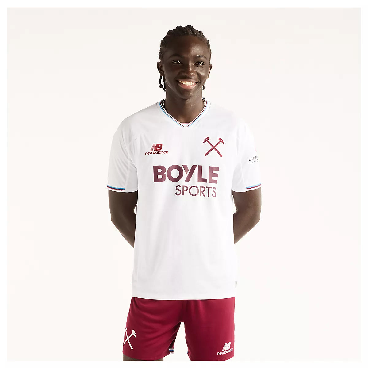 Men's West Ham United 26/27 Away Short Sleeve Jersey