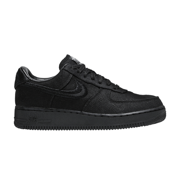 Stussy x Nike Air Force 1 Low 'Triple Black'