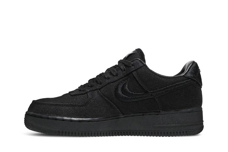 Stussy x Nike Air Force 1 Low 'Triple Black'