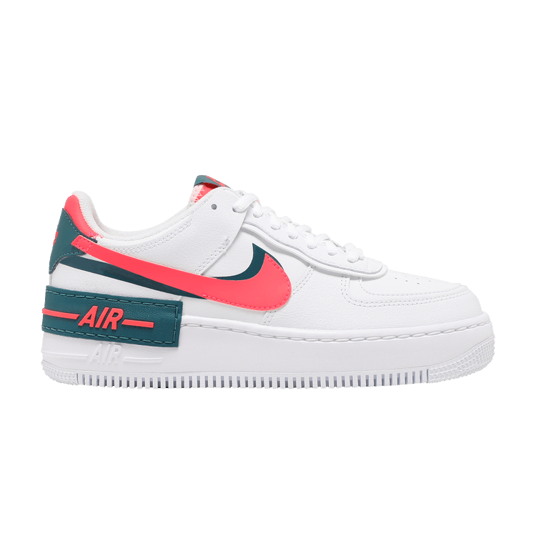 Nike Wmns Air Force 1 Shadow 'White Solar Red'