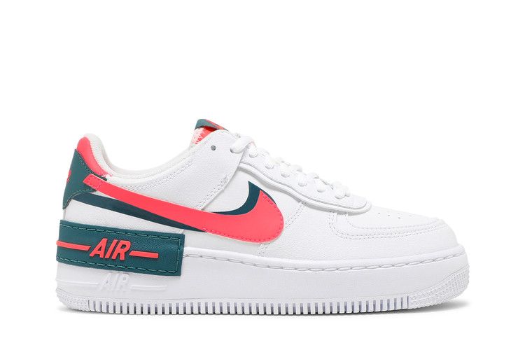 Nike Wmns Air Force 1 Shadow 'White Solar Red'
