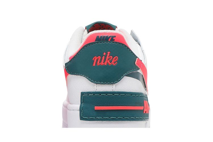 Nike Wmns Air Force 1 Shadow 'White Solar Red'
