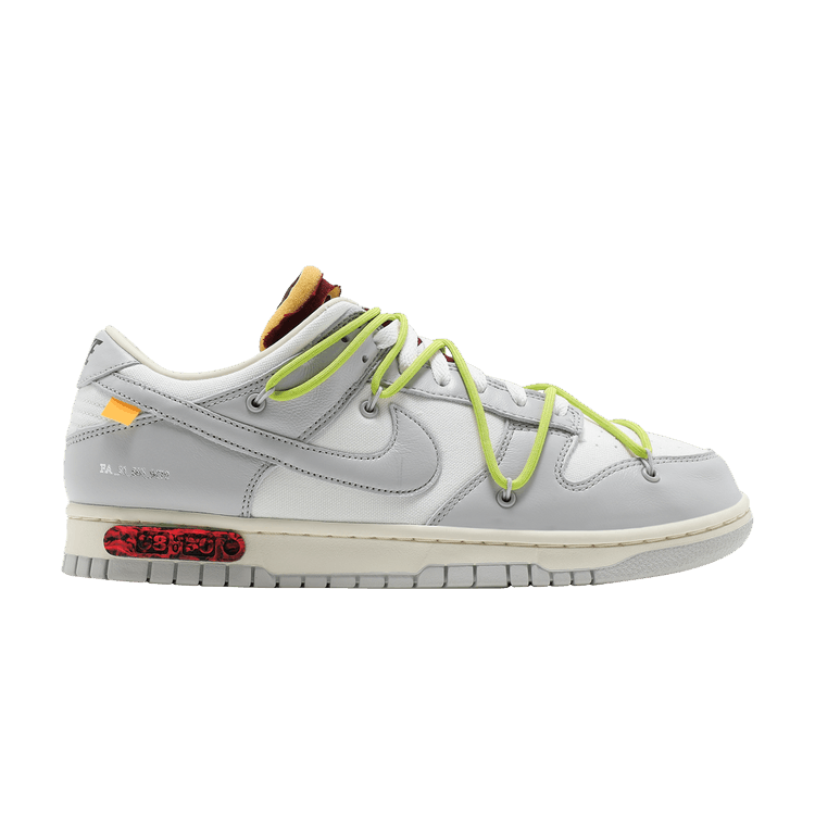 Off-White x Nike Dunk Low 'Lot 08 of 50'