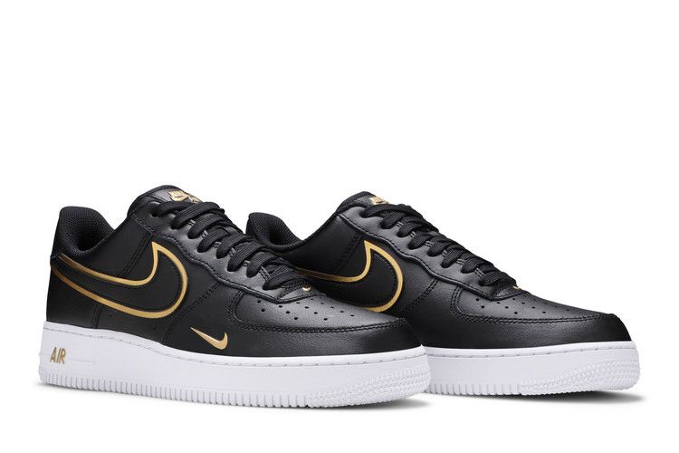 Nike Air Force 1 '07 LV8 'Metallic Swoosh Pack - Black'