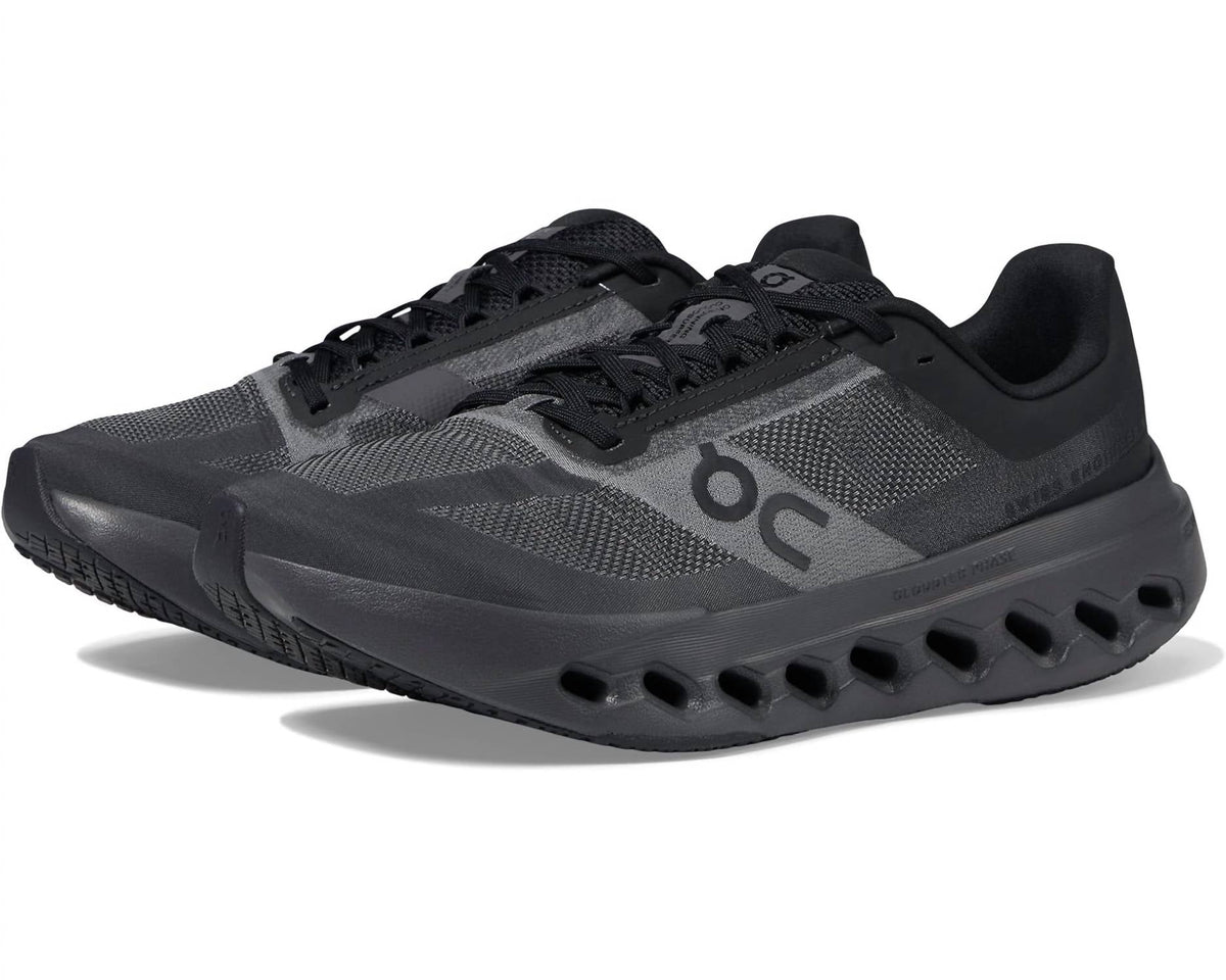 Women's Cloudsurfer Next Wide Running Shoes In Black/eclipse