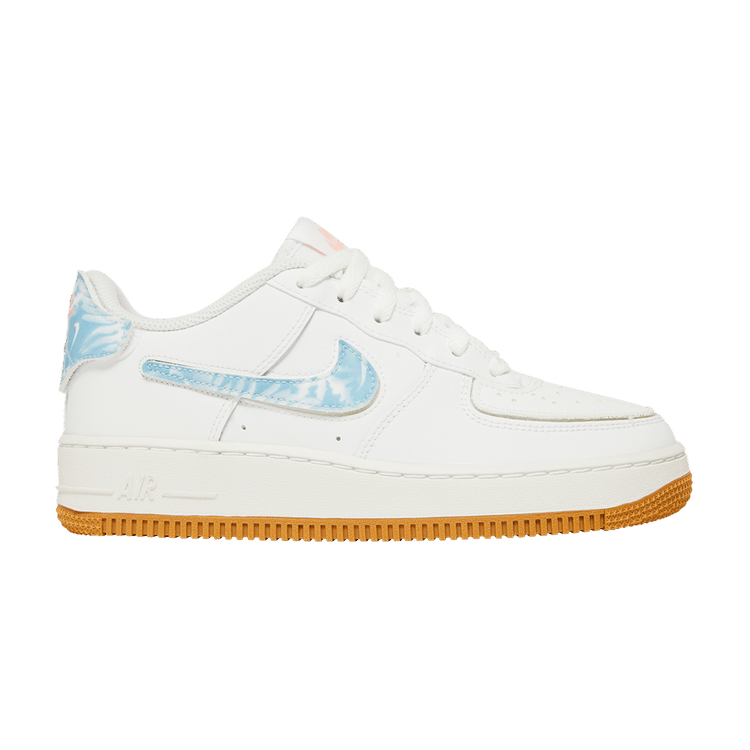 Nike Air Force 1 GS 'White Bleached Coral Clouds'