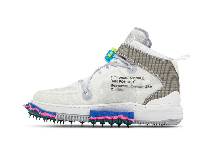 Off-White x Nike Air Force 1 Mid 'White'