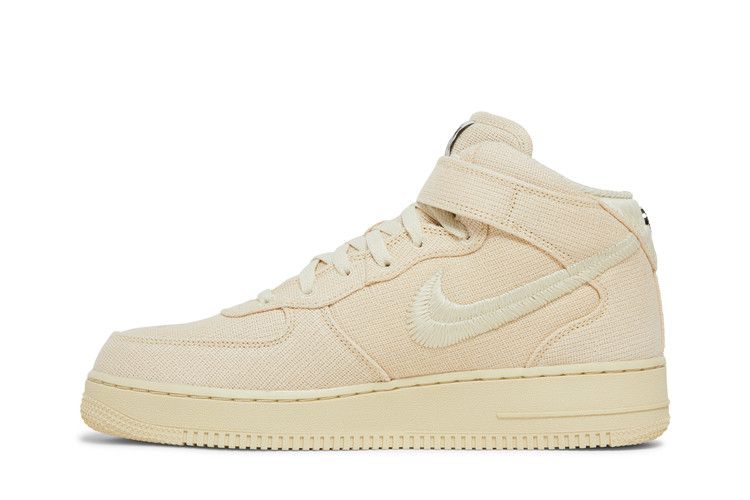 Stussy x Nike Air Force 1 Mid 'Fossil'