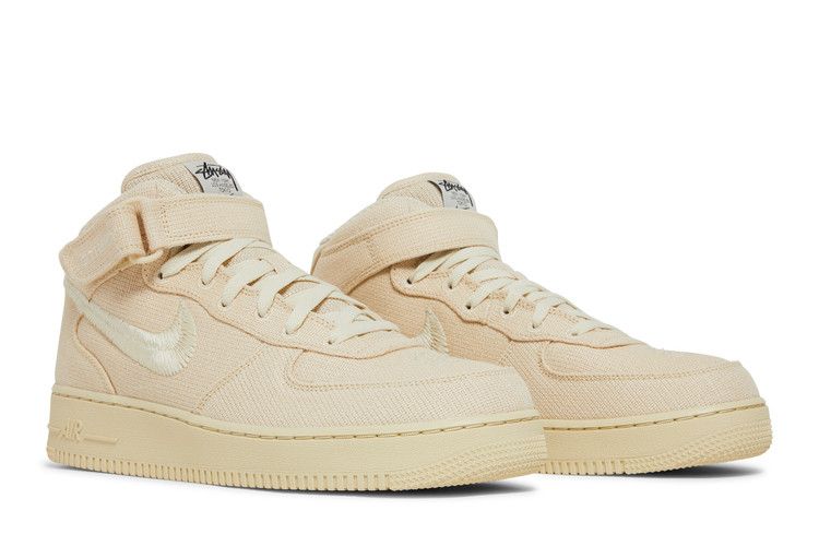 Stussy x Nike Air Force 1 Mid 'Fossil'