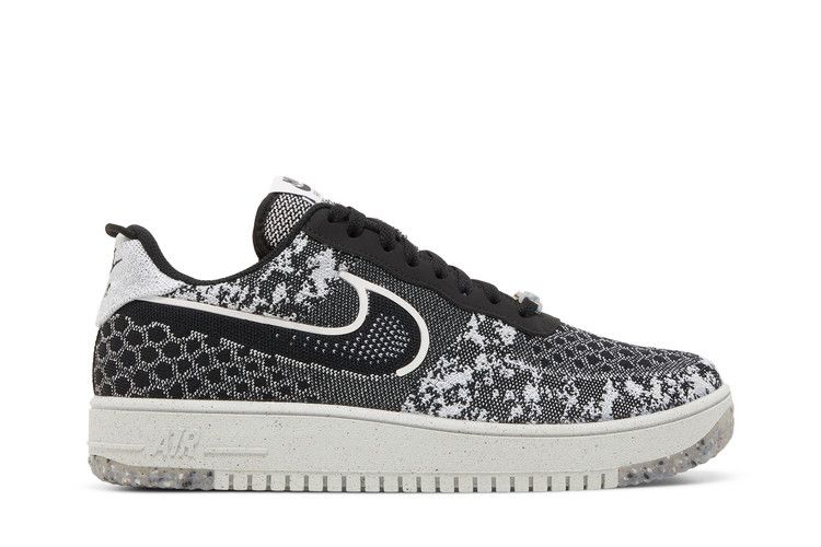 Nike Air Force 1 Crater Flyknit Next Nature 'Black White'