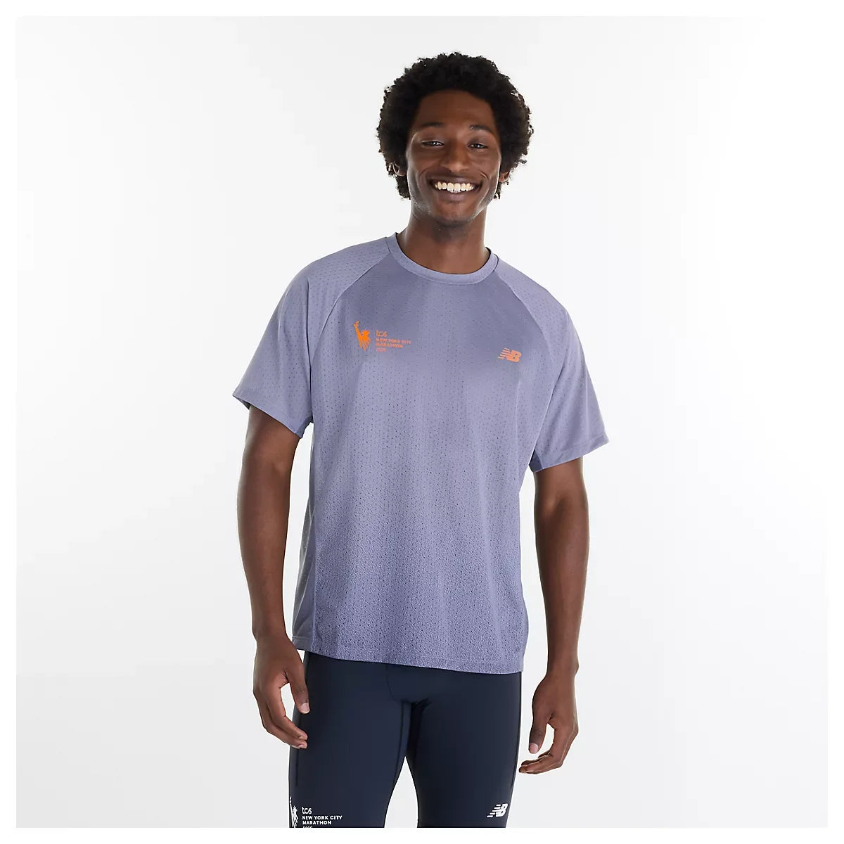 Men's NYC Marathon Viz-Tech Run T-Shirt