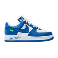 Louis Vuitton x Nike Air Force 1 Low 'White Team Royal'